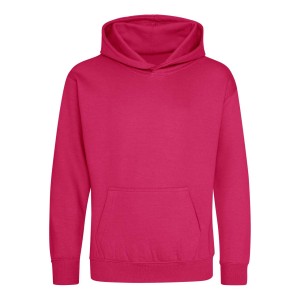 AWDis kapucnis gyerekpul�ver, Hot Pink
