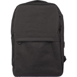 RPET h�tizs�k, 600D poli�szter, fekete